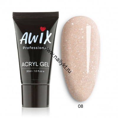 Acryl gel Акригель AWIX 08, 30 мл