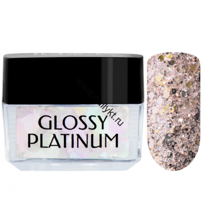 Гель-лак Glossy Platinum, 5гр (54) IRISK