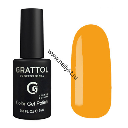 СКИДКА!!! Гель-лак Grattol Color Gel Polish  - тон №181 Saffron (9мл)