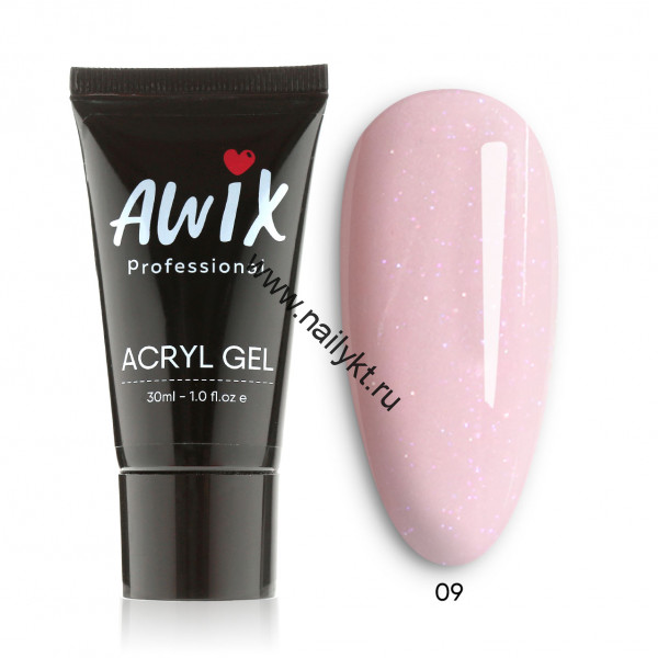 Acryl gel Акригель AWIX 09, 30 мл