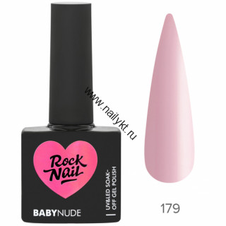 Гель-лак RockNail BabyNude 179 Marshmallow 10мл