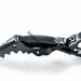 Зажим для волос ALLIGATOR 12409, L140 мм, 4шт/уп HappyDoll