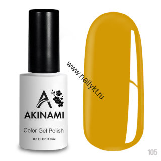 Гель-лак AKINAMI Color Gel Polish тон №105 Sun Pearl (9мл)