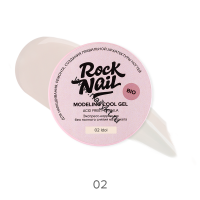 Холодный моделирующий гель для наращивания RockNail Modeling cool gel 02 Idol 50 мл