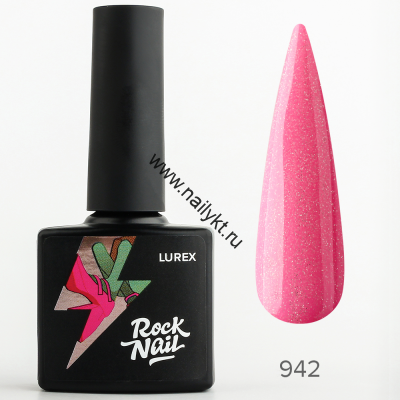 Гель-лак RockNail Lurex 942 Shine Like Gloss 10мл
