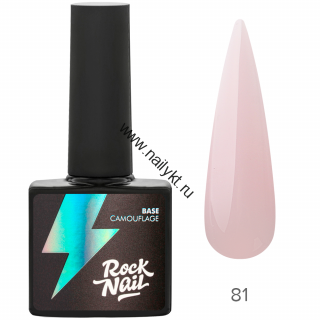 Камуфлирующая база RockNail 81 Orchid Petal 10мл