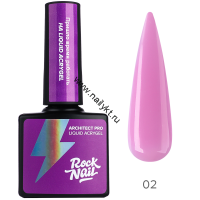 Жидкий акригель RockNail Architect Pro Liquid Acrygel 02 Rosewater Spray 10мл